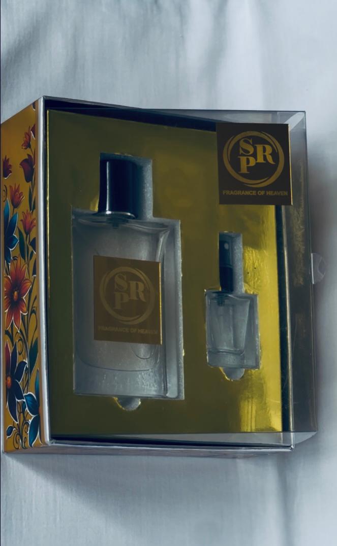 Suggs unisex perfume premium floral gift box packaging by SPR
