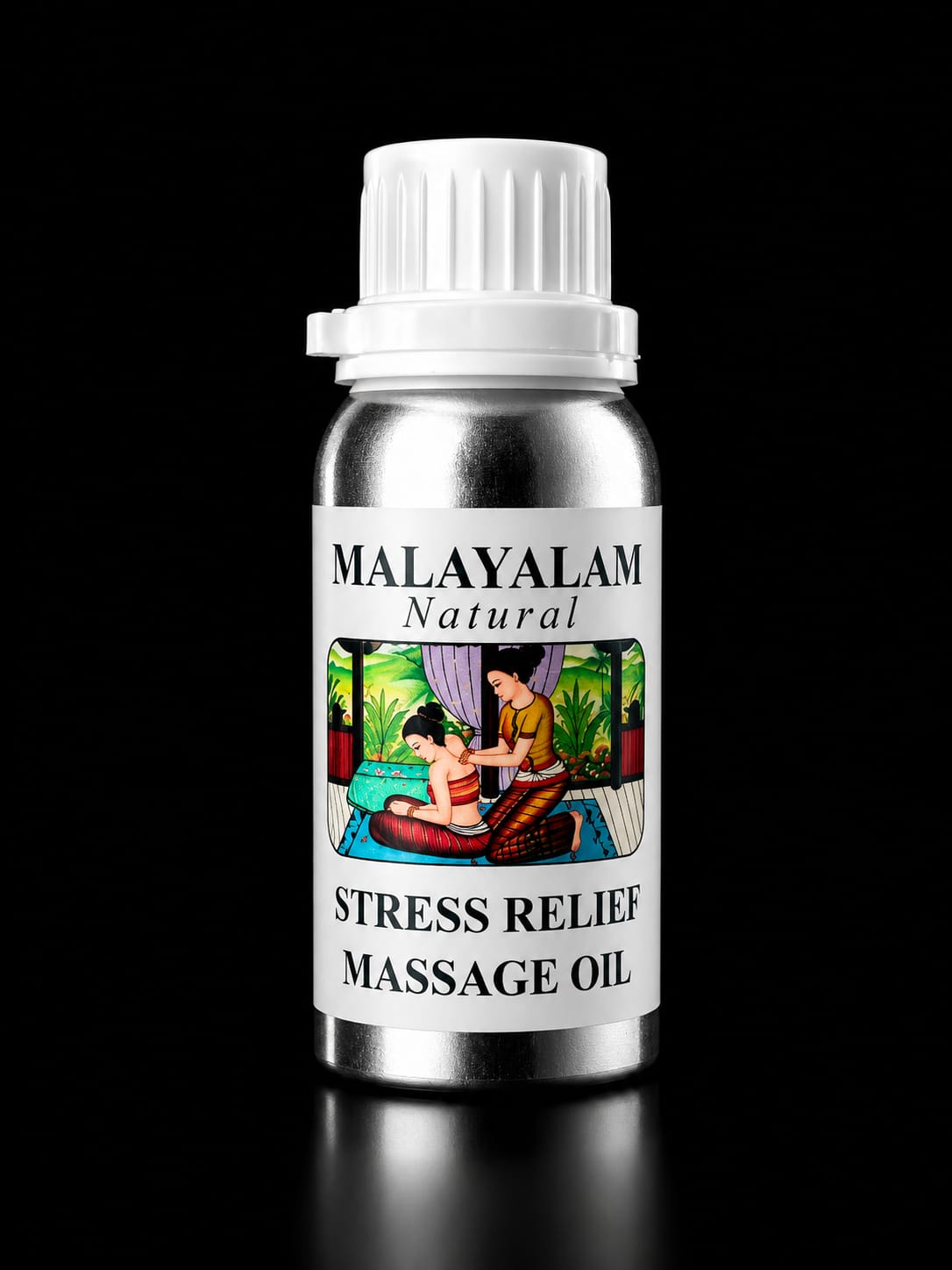 Stress Relief Massage Oil – Flower Oil Blend | 100ml