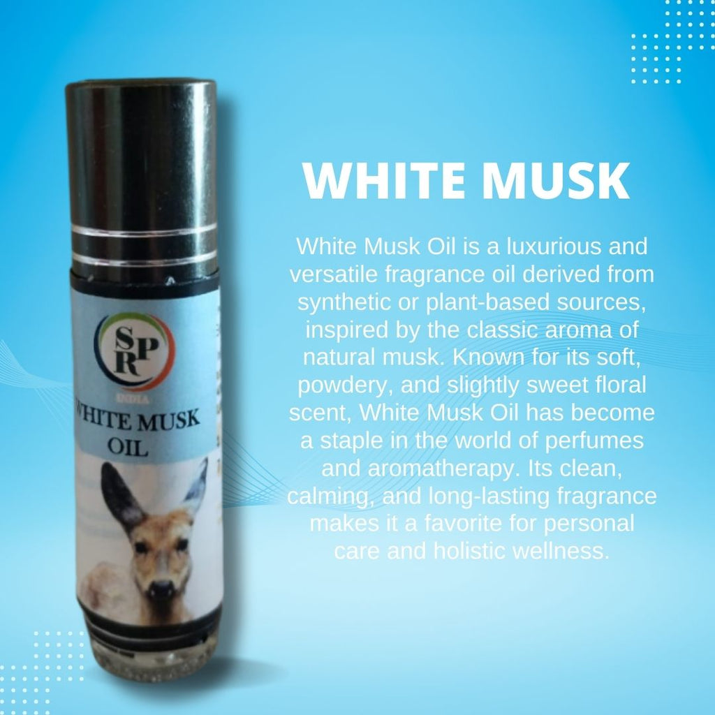 White Musk clean skin scent perfume oil